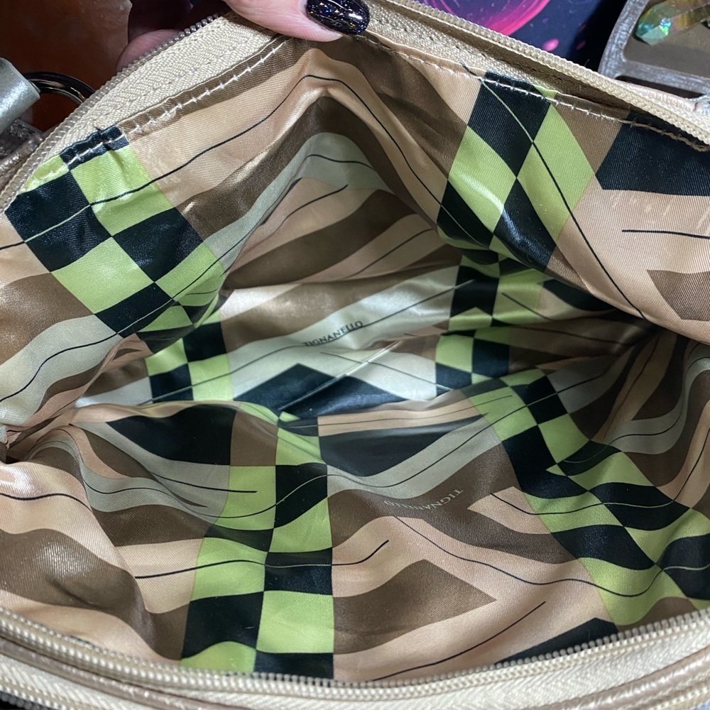 EUC Champagne Tignanello Shoulder Bag - Picture 8 of 8